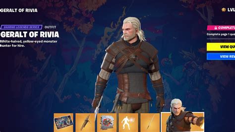 witcher fortnite|How to get Geralt of Rivia in Fortnite